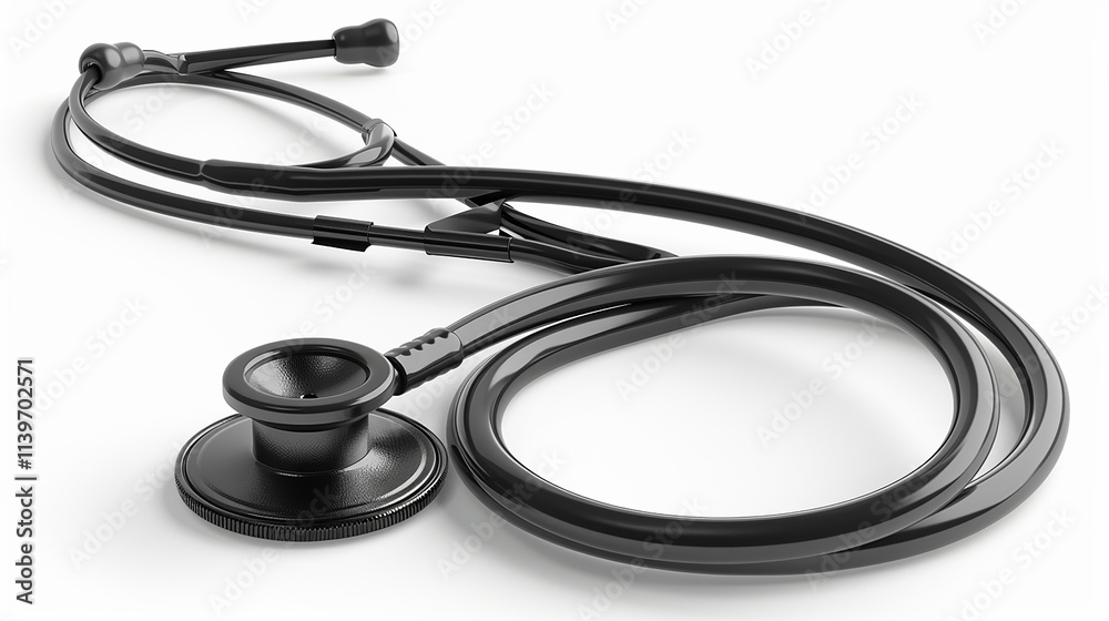 Realistic High-Resolution Stethoscope on Transparent Background for Medical Use
Realistic High-Resolution Stethoscope on Transparent Background for Medical Use