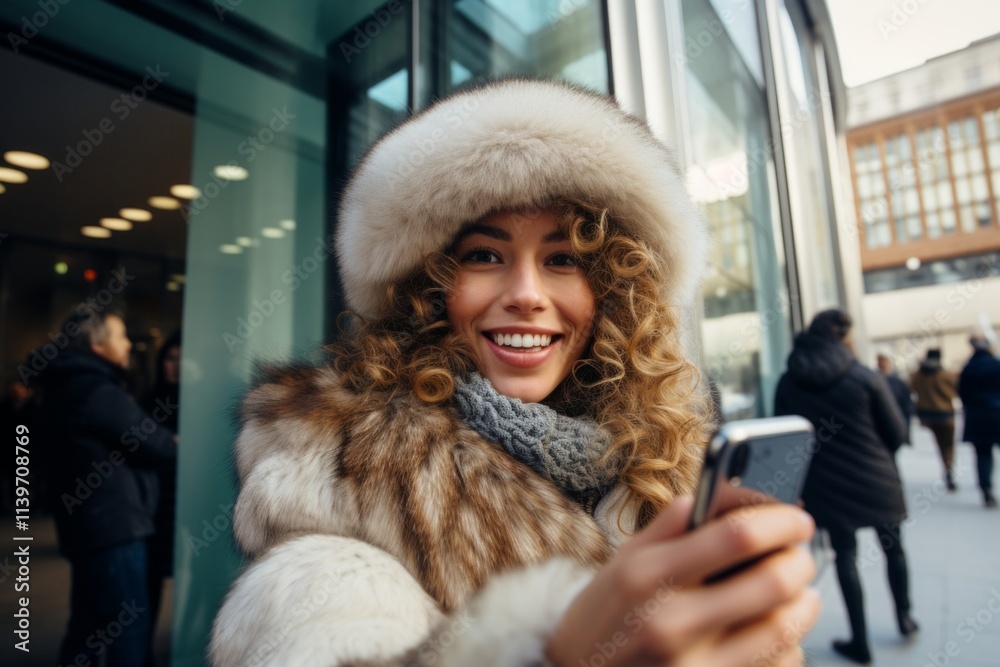 Young beautiful smiling happy girl taking selfie. Generative AI. Young beautiful smiling happy girl taking selfie. Generative AI.