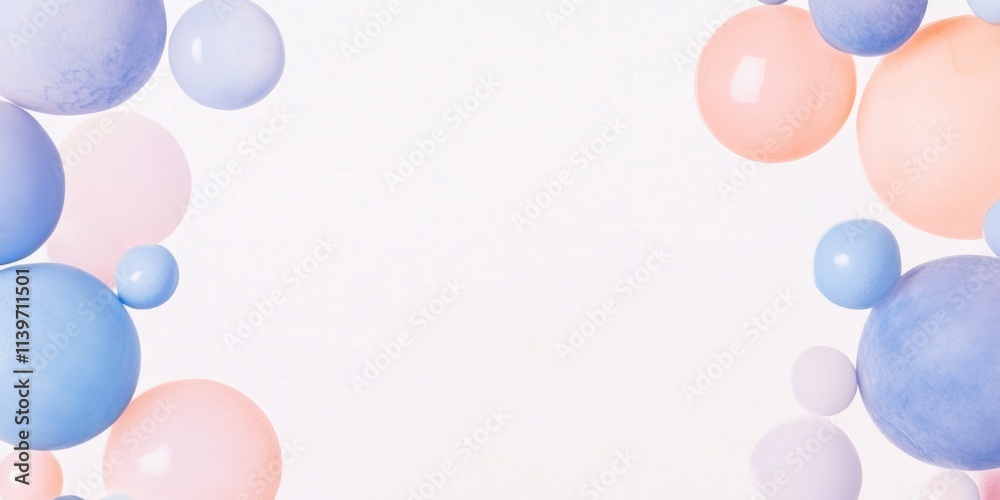 Contrast banner featuring aromatherapy beads with empty space for text or branding Contrast banner featuring aromatherapy beads with empty space for text or branding