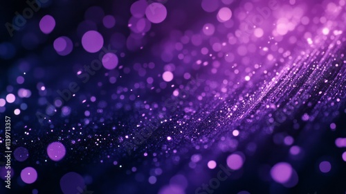 Abstract Purple Glitter Bac...