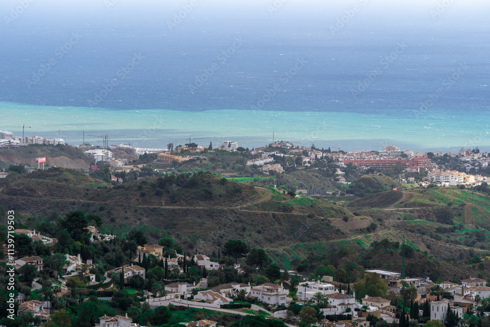 Fototapeta premium view of the city