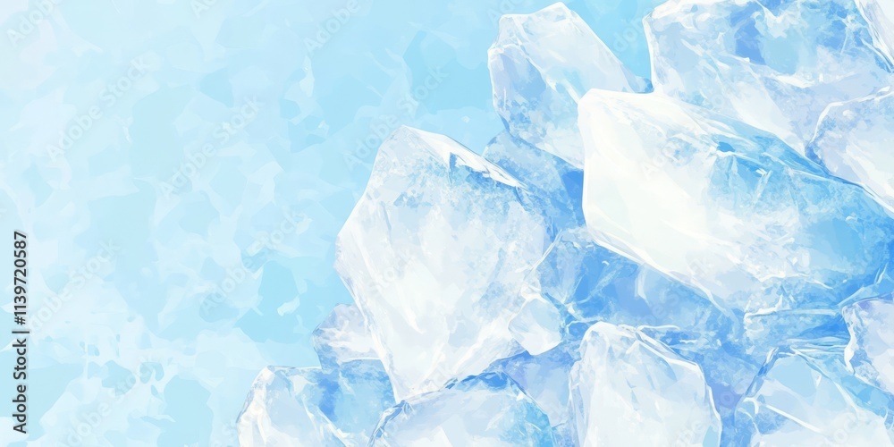 Crisp sugar crystals create an inviting banner showcasing stark contrast against a clean, empty backdrop Crisp sugar crystals create an inviting banner showcasing stark contrast against a clean, empty backdrop