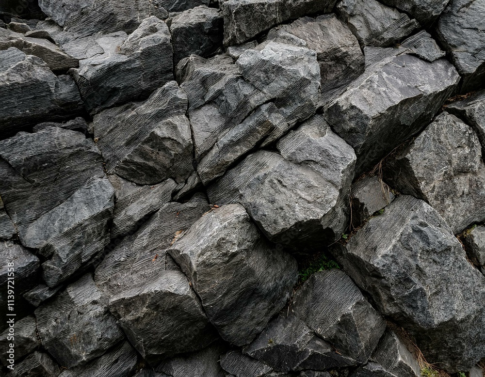 Dark Rock Texture (Black / Dark Gray / Anthracite)