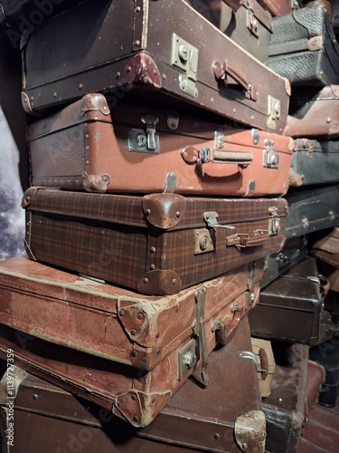 old suitcases