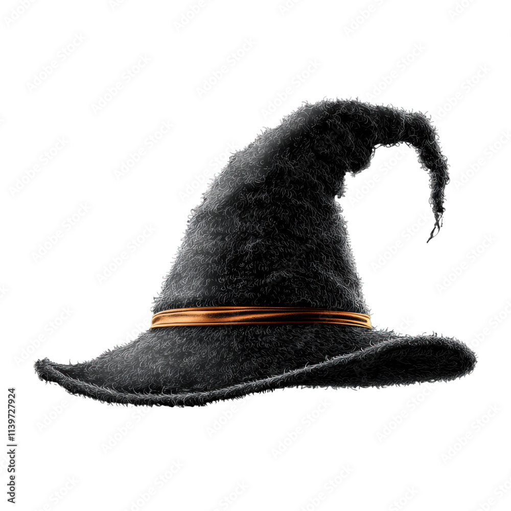 Witch hat display fantasy setting digital artwork enchanted environment isolated viewpoint magical concept Witch hat display fantasy setting digital artwork enchanted environment isolated viewpoint magical concept