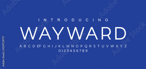 Minimal modern logo alphabet fonts. Typography minimalist urban sana serif digital fashion future creative logos fonts. vector illustration