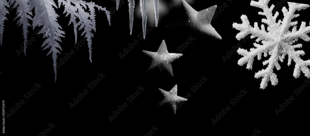 black and white abstract background illustration 