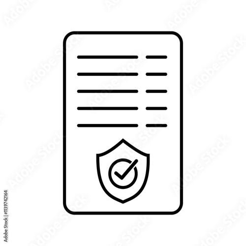Checkmark icon vector. confirm terms illustration sign. approve symbol. ok logo. approve mark.