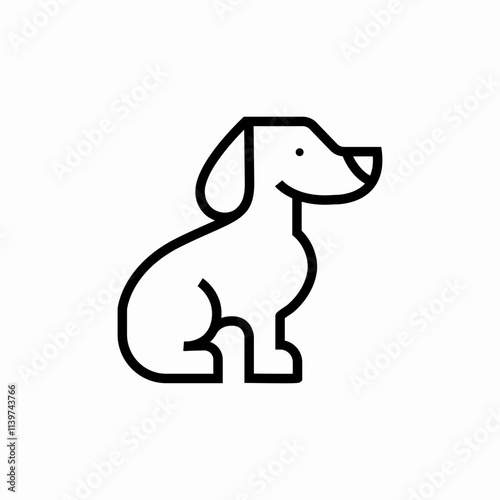 dog pet icon sign vector