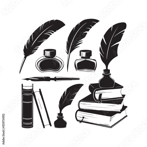 set of writing tools