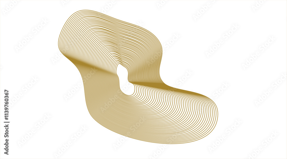 Abstract wavy object on black background. Vector illustration design. Eps 10. Abstract wavy object on black background. Vector illustration design. Eps 10.