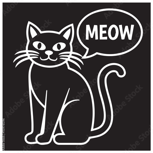 Cat svg t shirt design