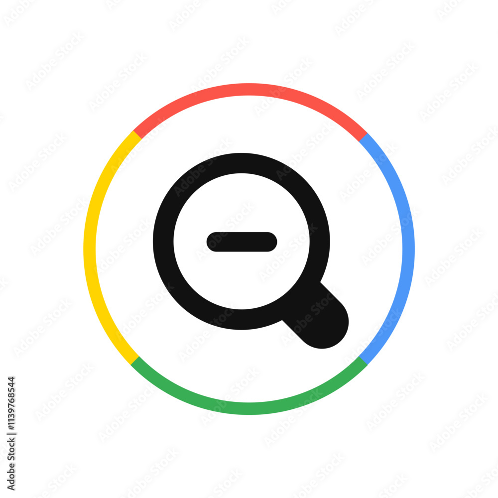 Magnifying Glass with Minus Icon
Magnifying Glass with Minus Icon