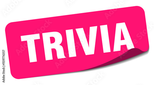 TRIVIA sticker