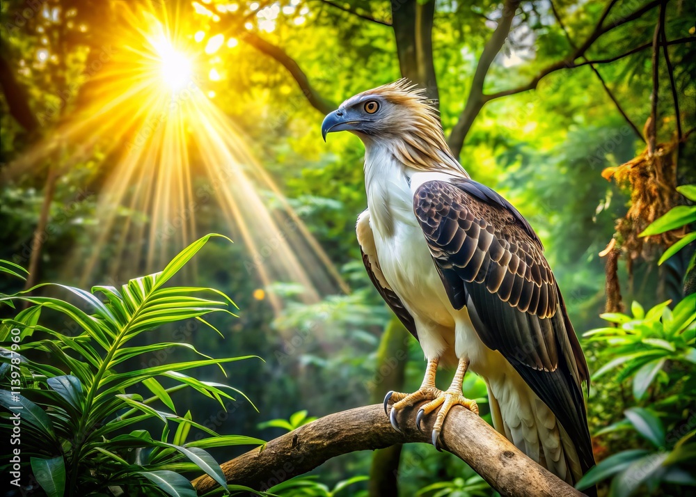 Philippine Eagle, Monkey-Eating Eagle, Raptor, Bird of Prey, Wildlife, Philippines, Endangered Species, Wide-Angle Photography Philippine Eagle, Monkey-Eating Eagle, Raptor, Bird of Prey, Wildlife, Philippines, Endangered Species, Wide-Angle Photography