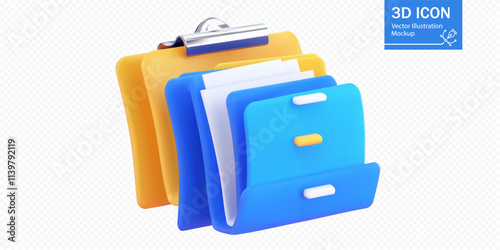 folder with documents