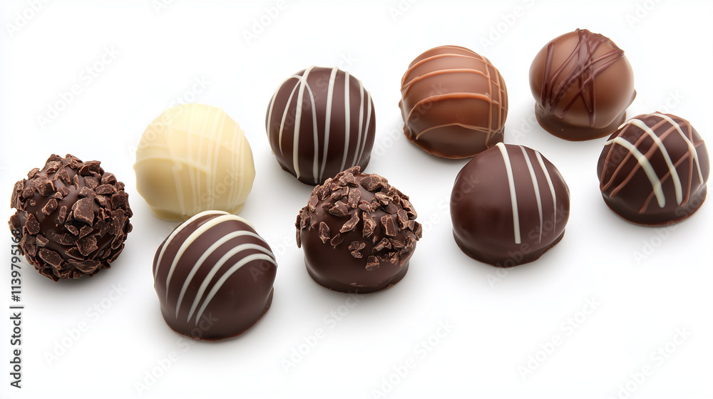 Delightful Chocolate Truffles Assortment Delightful Chocolate Truffles Assortment