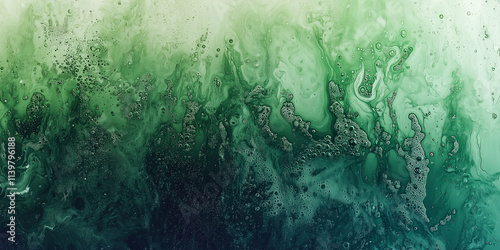 Green mix grunge stain texture with gradient colors shade vintage filter retro light leak style. Grunge stain texture with gradient colors shade vintage filter retro light leak style for background de