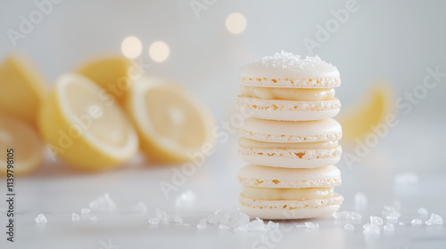 Lemon Macaron Delights: Del...