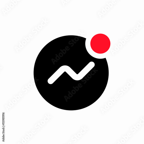 activity notification icon sign vector