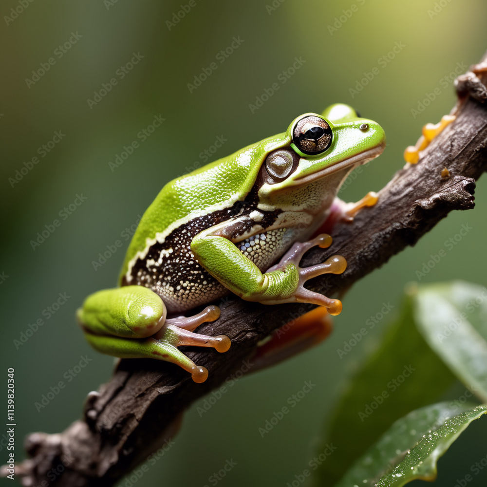 Naklejka premium Amphibien -