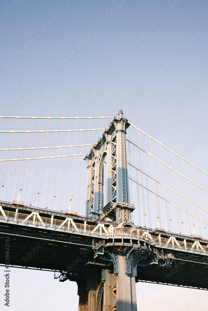 Fototapeta premium Puente de metal