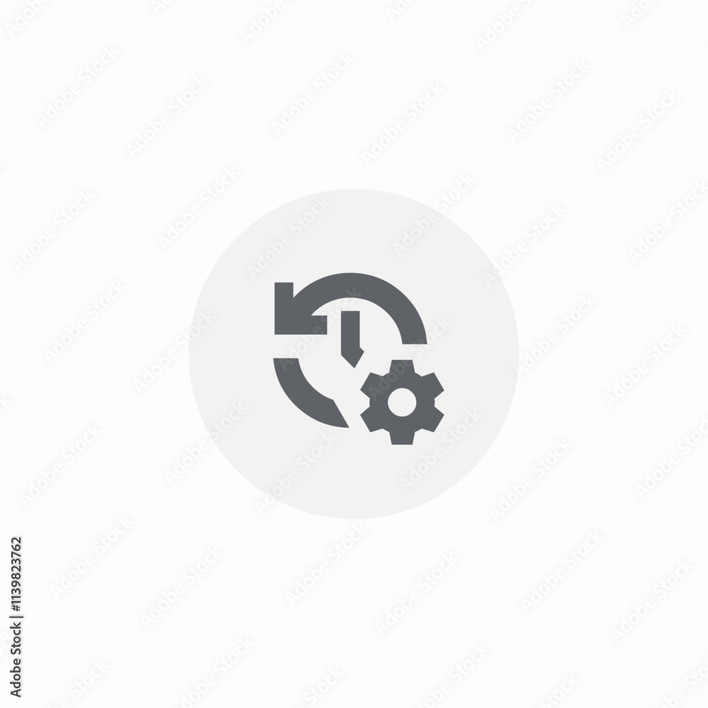 browser history manage icon sign vector browser history manage icon sign vector
