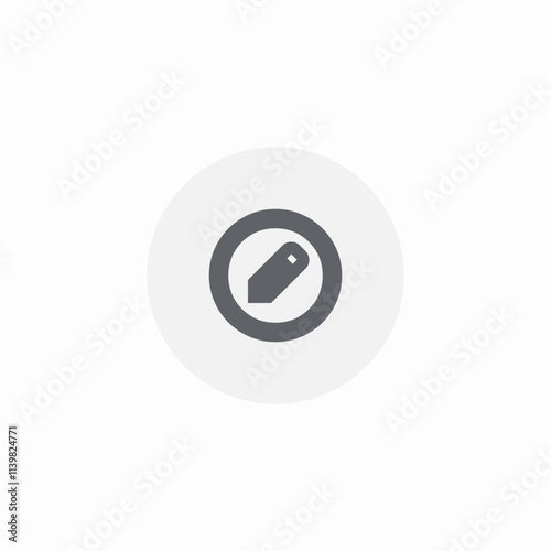 edit profile icon sign vector