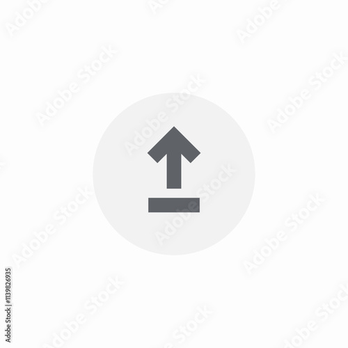 upload file icon sign vector