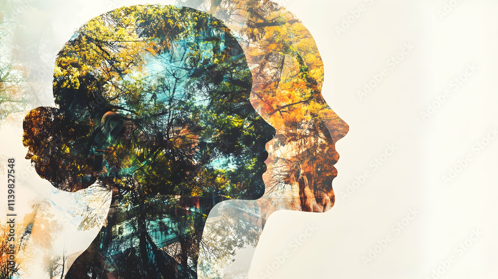 Obraz premium Exploring interconnected human relationships and societya??s collaborative nature