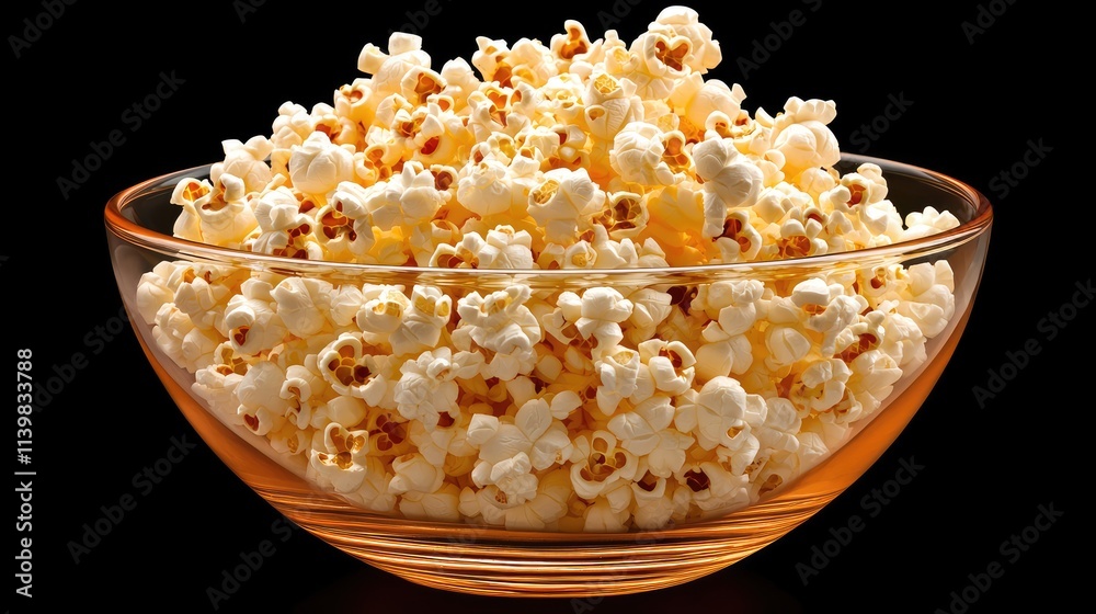 Enjoying freshly popped popcorn home theater snack food cozy atmosphere close-up view movie night experience Enjoying freshly popped popcorn home theater snack food cozy atmosphere close-up view movie night experience