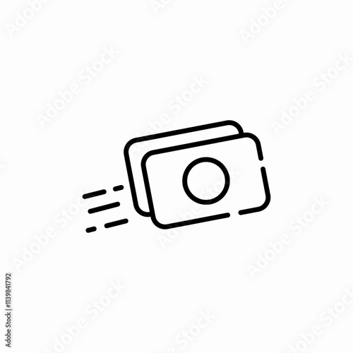 money transfer icon sign vector