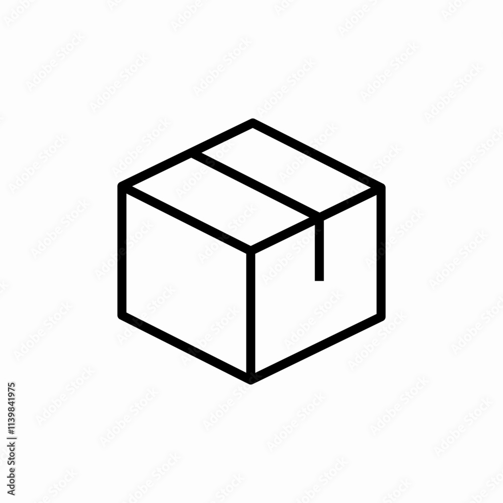 package box icon sign vector package box icon sign vector