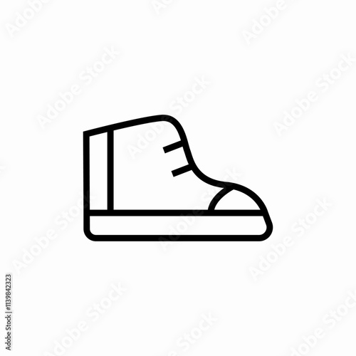 sneakers shoes icon sign vector