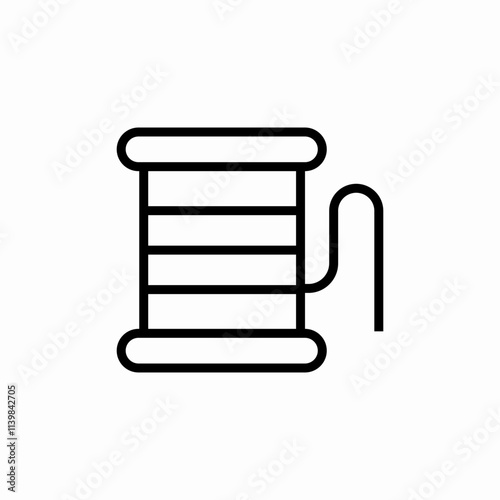 threads sewing icon sign vector