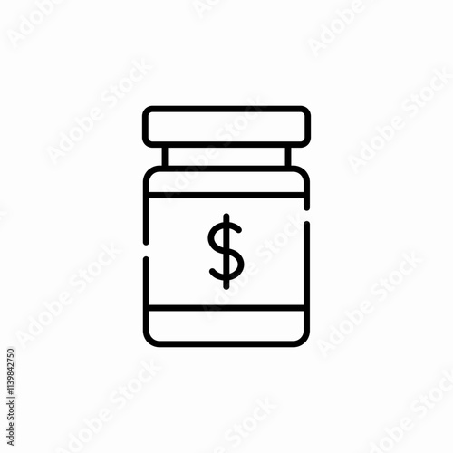 tip box icon sign vector