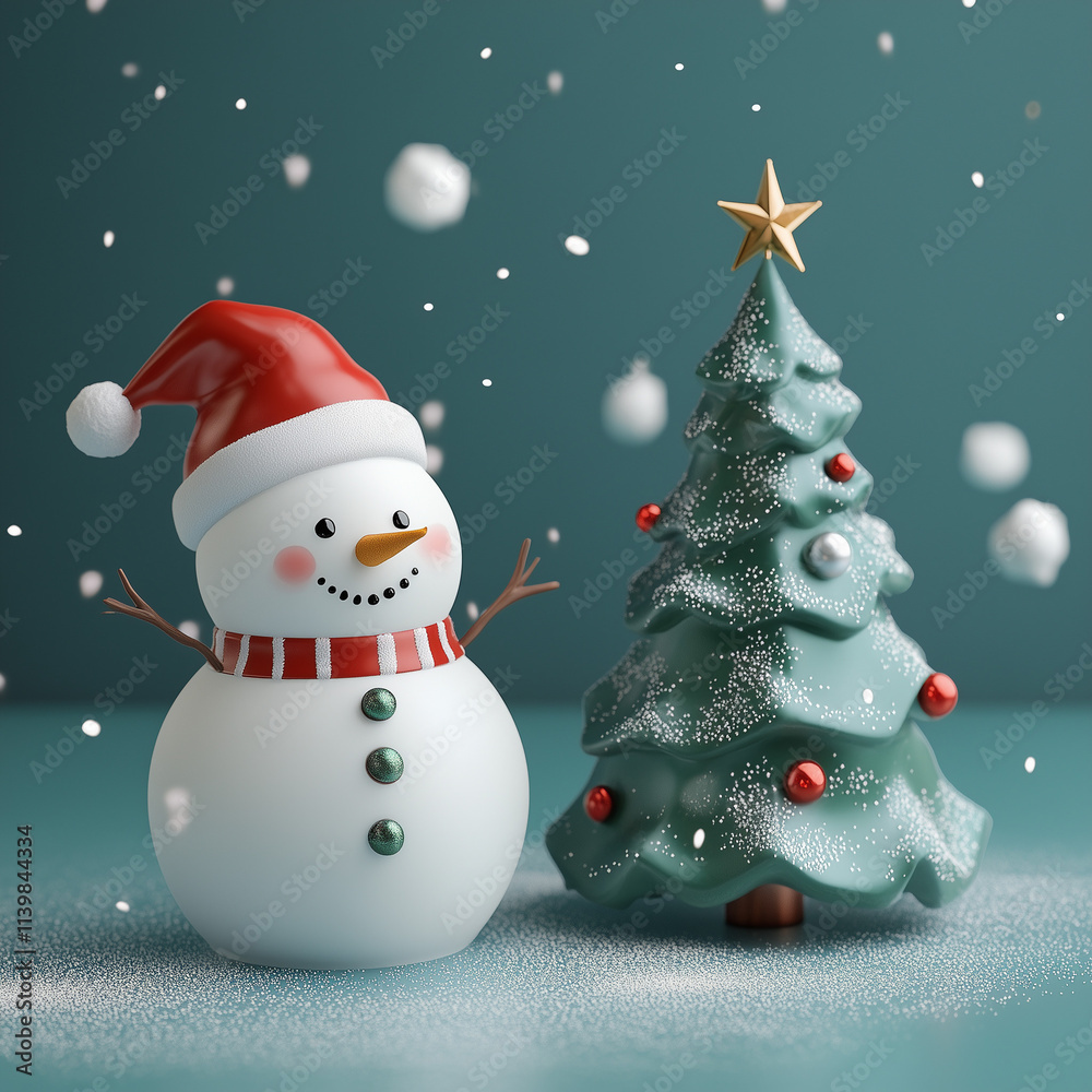 snowman with christmas tree,Snowman and Festive Tree snowman with christmas tree,Snowman and Festive Tree