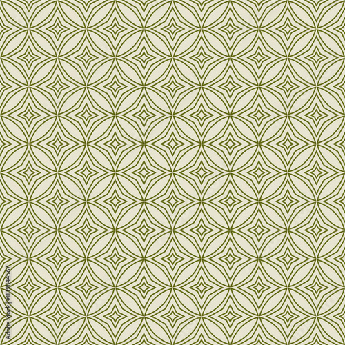 Seamless pattern. Classical antique ornament. Geometric stylish background. repeating texture