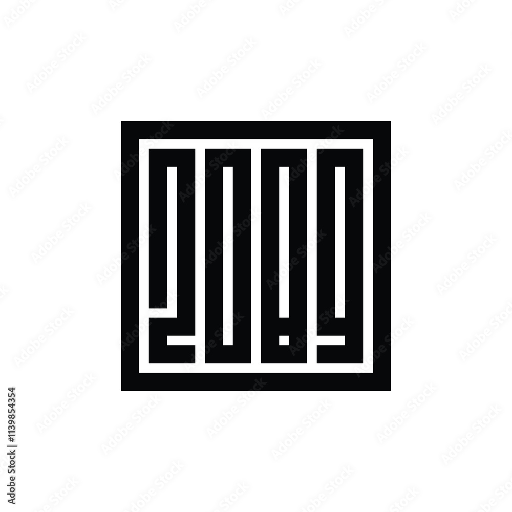 2089 happy new year text typography design, 2089 logo design template elements 2089 happy new year text typography design, 2089 logo design template elements