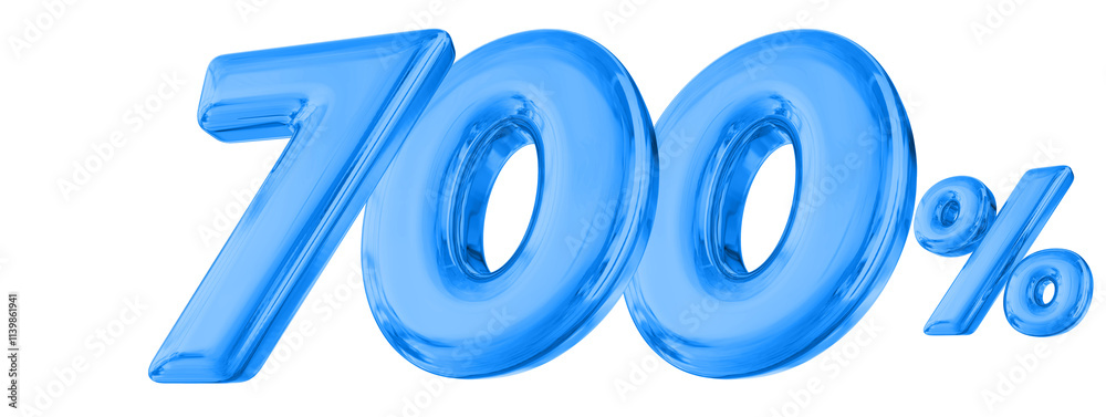700 percent blue offer in 3d 700 percent blue offer in 3d