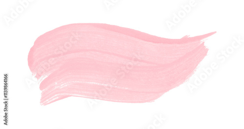 Pink brush strokes