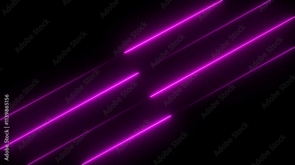 Abstract neon lights animated on a dark background, abstract neon Lines moving down screen saver, background Soft Light Glow Background With Bright Colorful Lasers - mov - abstract light background