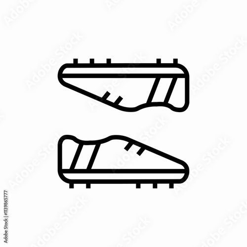 football boots icon sign vector