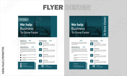 Vibrant Flyers Set: Explore a collection of dynamic flyers bursting with vibrant colors and eye-catching vector. Perfect for promoting events, or special occasions."