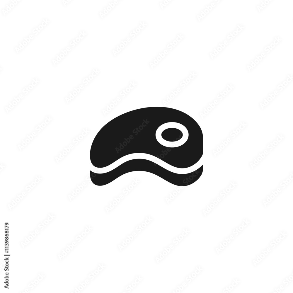 Meat icon, Steak icon. Beef meat steak. Vector illustration Meat icon, Steak icon. Beef meat steak. Vector illustration