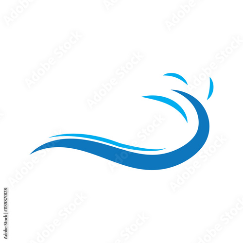 Free Download Water Logo Design Graphic Illustration - GFXLoad