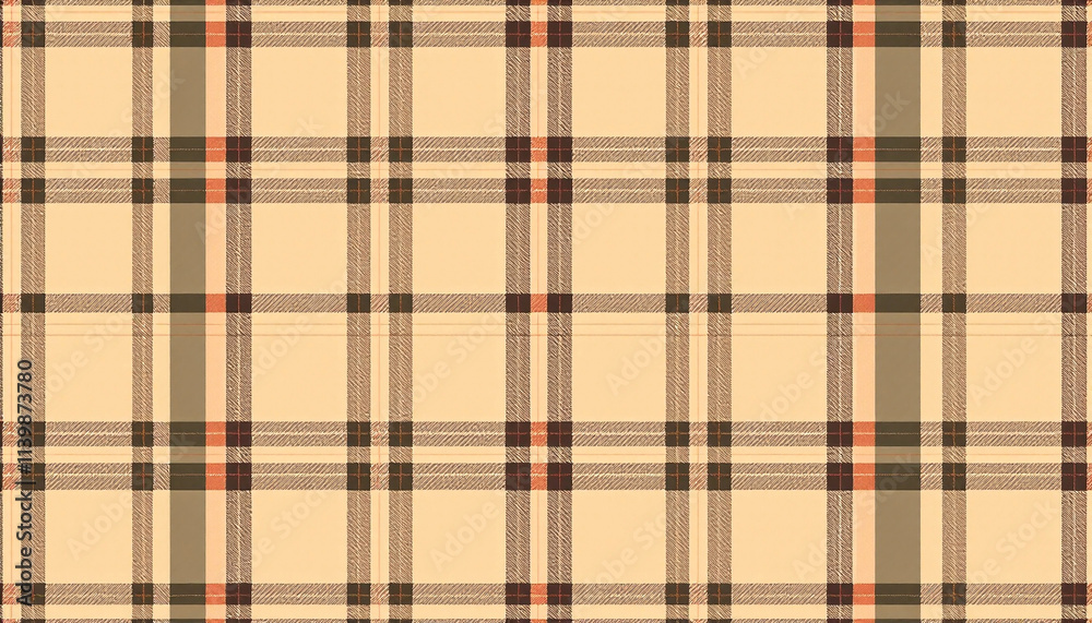 Obraz premium PNG ULTRA HD 8K Plaid Check Pattern – Seamless Fabric Texture with Tartan Textile Print, Vibrant Color Combinations, Ideal for Backgrounds and Design