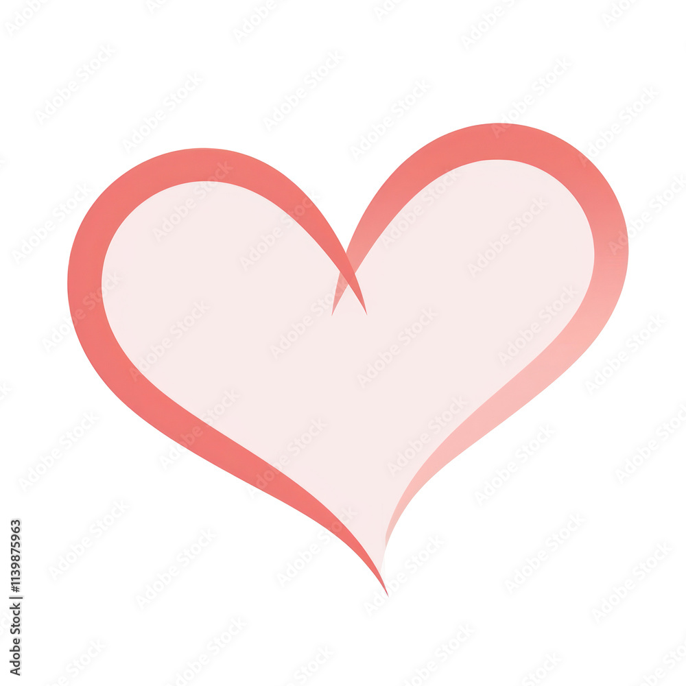 PNG Minimalist heart design illustration PNG Minimalist heart design illustration