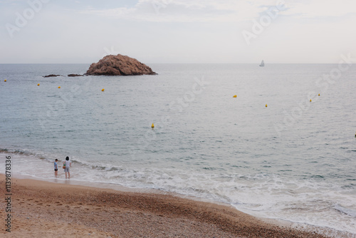 Tossa de Mar, Mediterranean town  photo