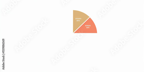 Free Download Stock and Bond Portfolio Allocation Pie Chart - GFXLoad